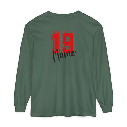 Personalized Baseball Mama Shirt – Custom Player Name & Number Back