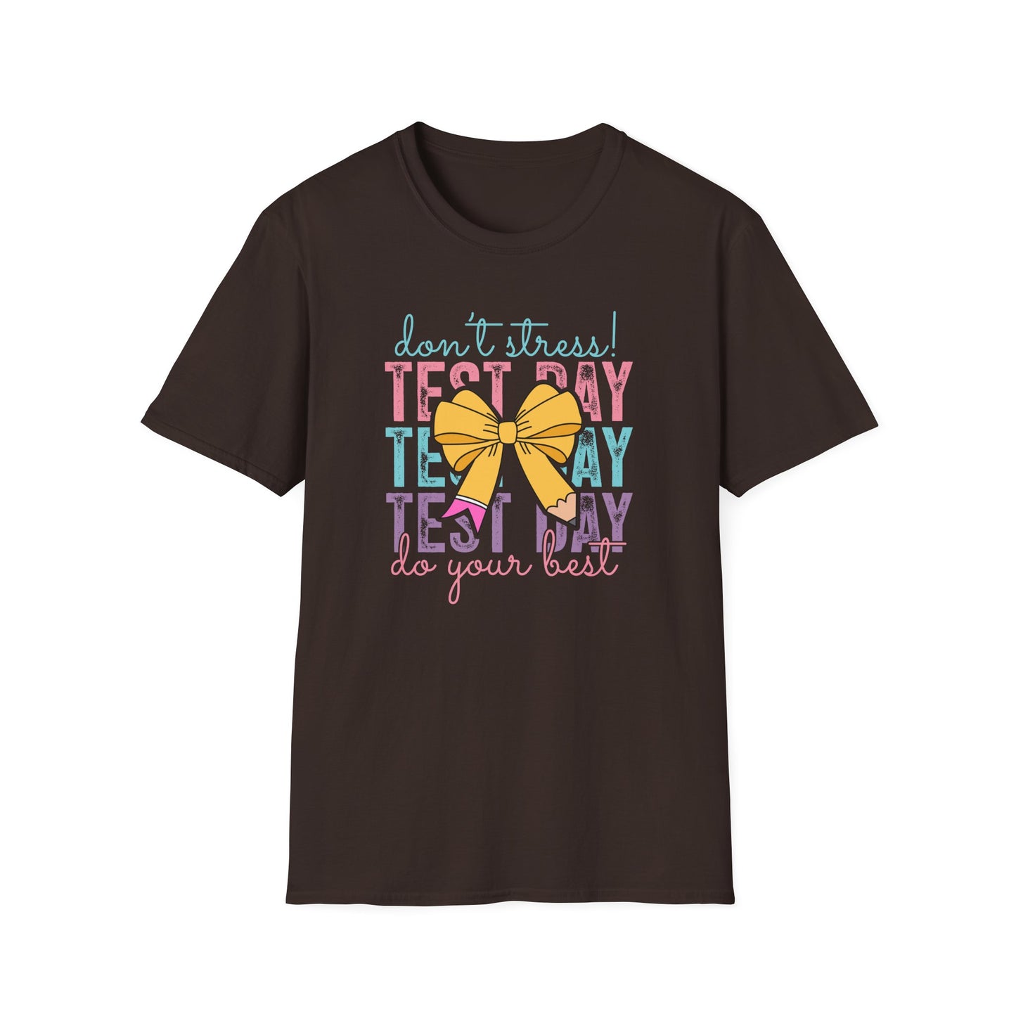 Motivational Testing Shirt – Cute Teacher Tee for State Exams | Encouragement Test Day Outfit - Test Day