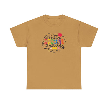 Hello Second Grade Shirt -Perfect for Everyday Wear