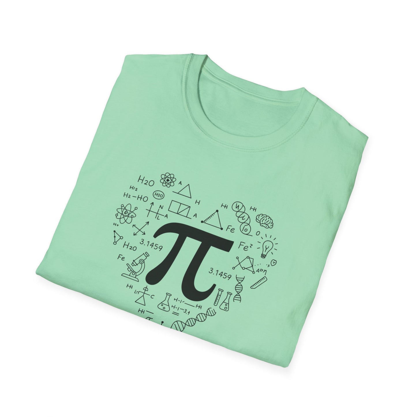 Pi Symbol Shirt for Women – STEM Teacher Tee – Math Science Graphic T-Shirt – Nerd Gift for Teacher – Back to School STEM Shirt