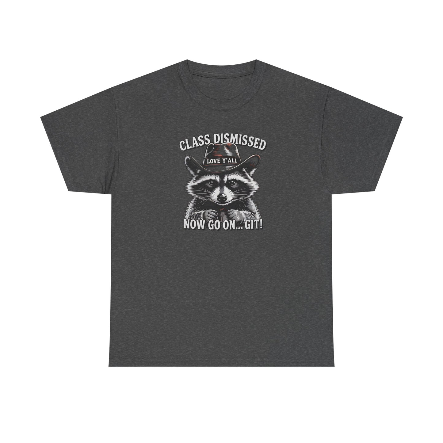 Raccoon Graphic Tee - Class Dismissed Raccoon Teacher Shirt