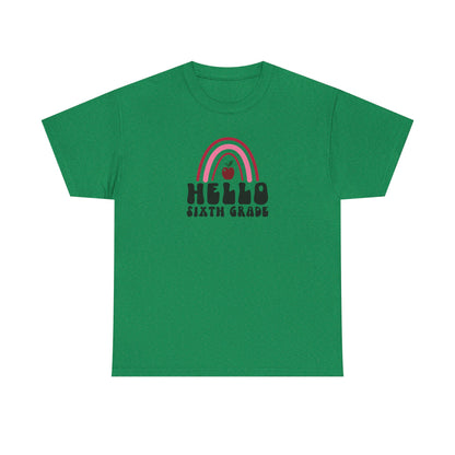 Sixth Grade Teacher T-Shirt - Cute Back-to-School Tee -  Teacher Team Tee