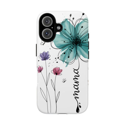Mama Floral Phone Case – Wildflower Design
