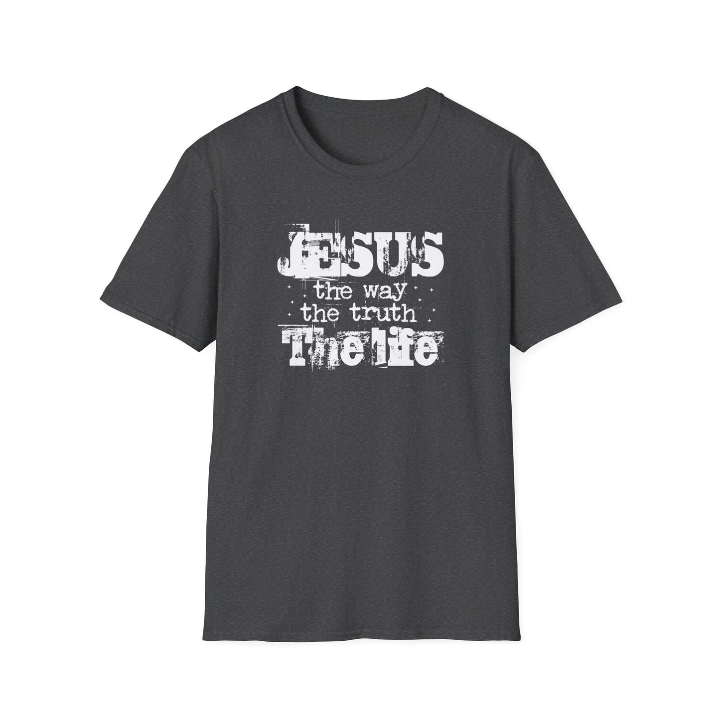 "Jesus. The Way. The Truth. The Life." – Statement Tee