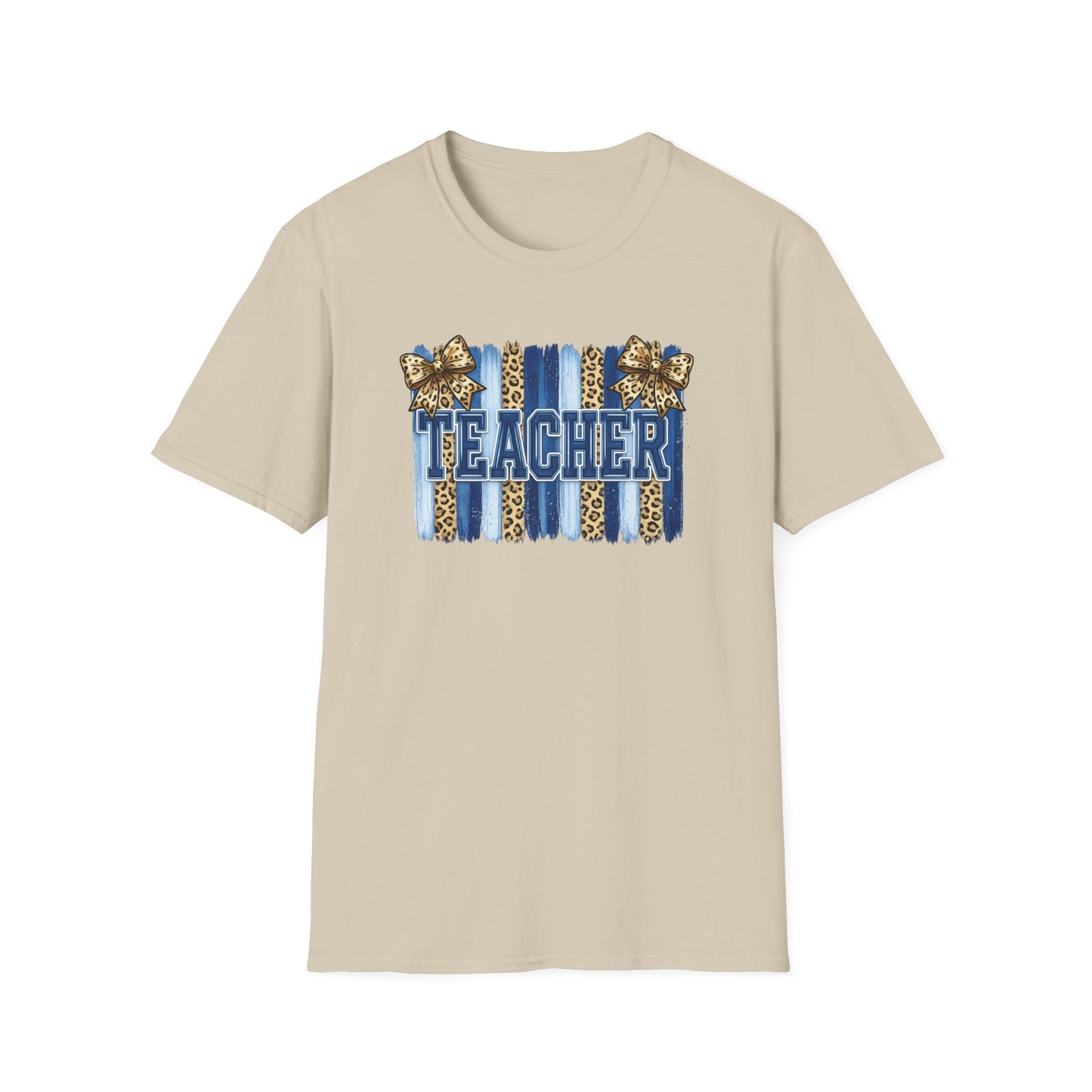 School Spirit Collection - Leopard Stripe T-Shirt
