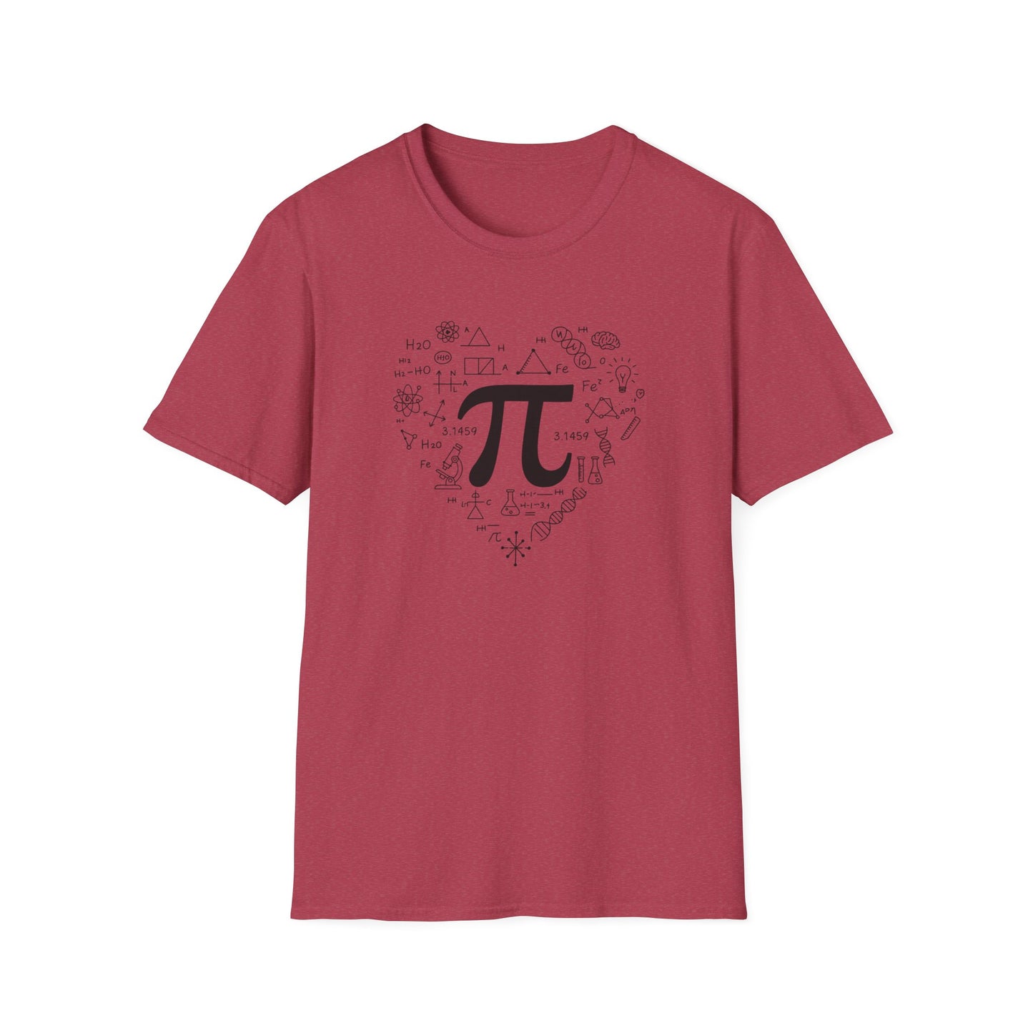 Pi Symbol Shirt for Women – STEM Teacher Tee – Math Science Graphic T-Shirt – Nerd Gift for Teacher – Back to School STEM Shirt