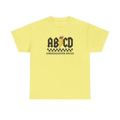Kindergarten Rocks - Fun Grade Level Teacher Team Shirt for Everyday Fun