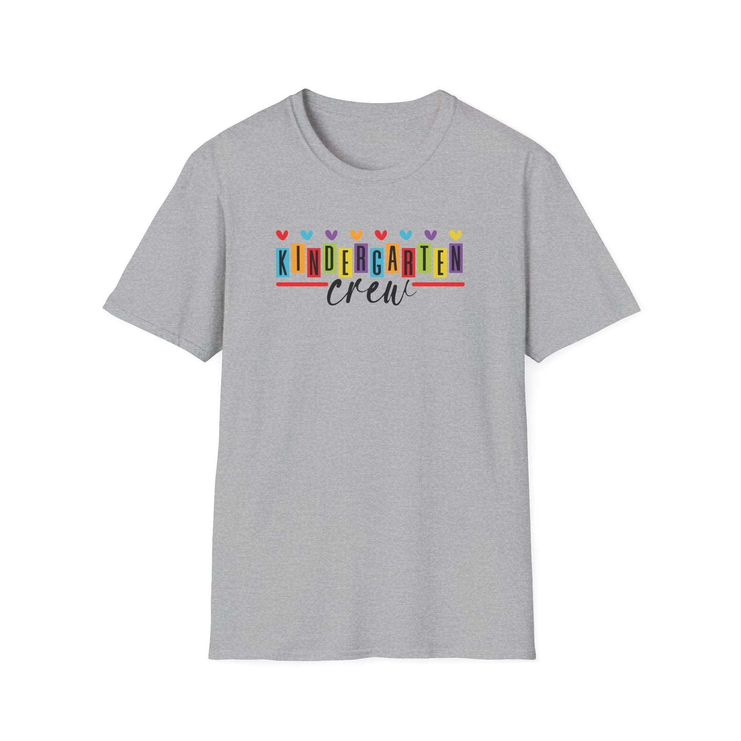 Kindergarten Crew Teacher Shirt | Back to School Teacher Tee