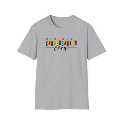 Kindergarten Crew Teacher Shirt | Back to School Teacher Tee
