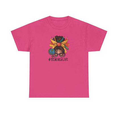 Teacher Life Shirt | Messy Bun Teacher T-Shirt