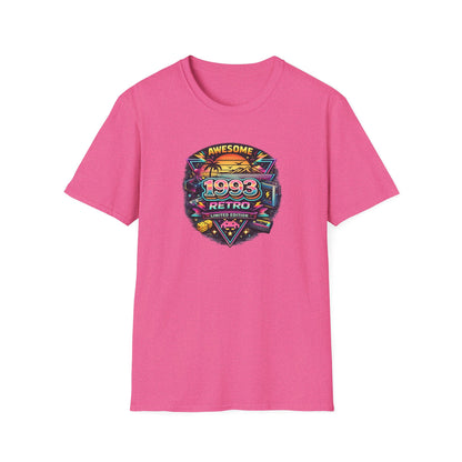 Vintage 1993 Retro Shirt – 90s Nostalgia Graphic Tee | Retro Gamer Aesthetic T-Shirt