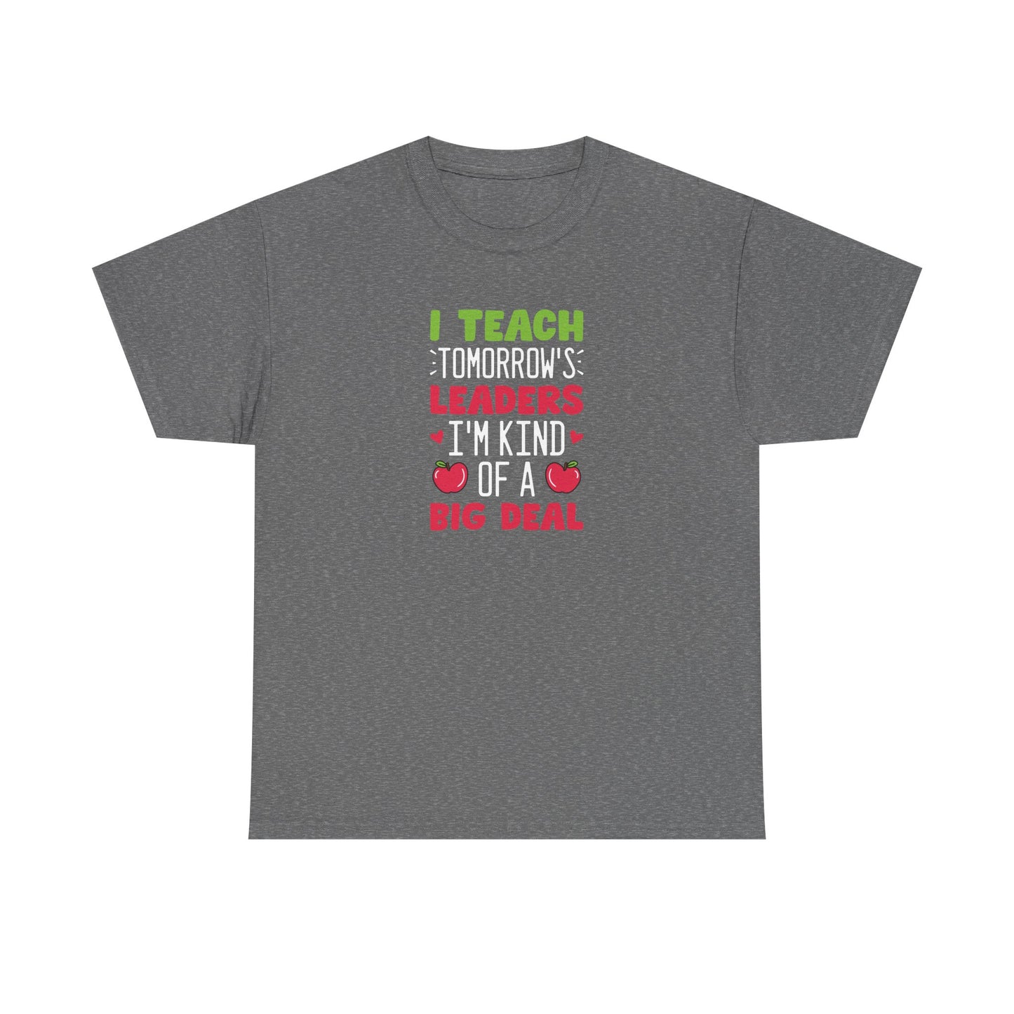 I Teach Tomorrow’s Leaders Shirt | Teacher Inspirational T-Shirt | First Day of School Teacher Tee | Elementary Teacher Gift | Back to School Outfit