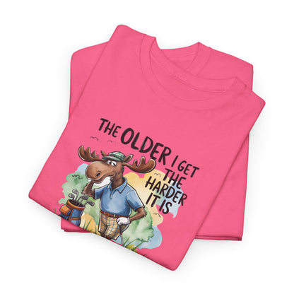 "The Older I Get the Harder It Is to Find My Balls" Funny Golf Shirt — Golf Humor T-Shirt