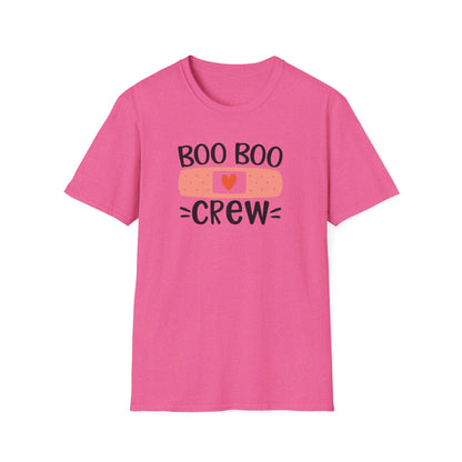 Boo Boo Crew T‑Shirt — Cute Bandage Graphic Tee
