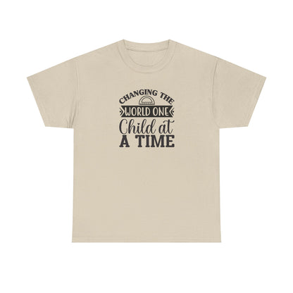 Changing The World One Child At A Time Shirt