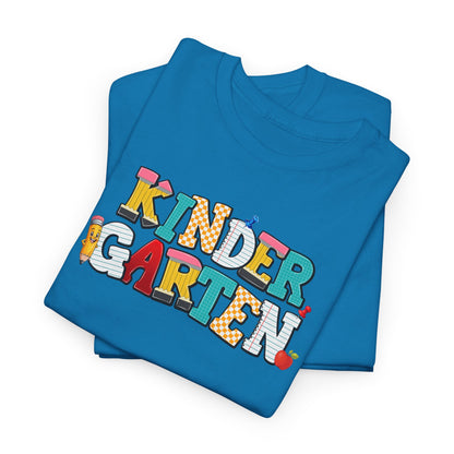 Kindergarten Teacher Team Shirt | Colorful School Staff Tee | Back To School Teacher Gift