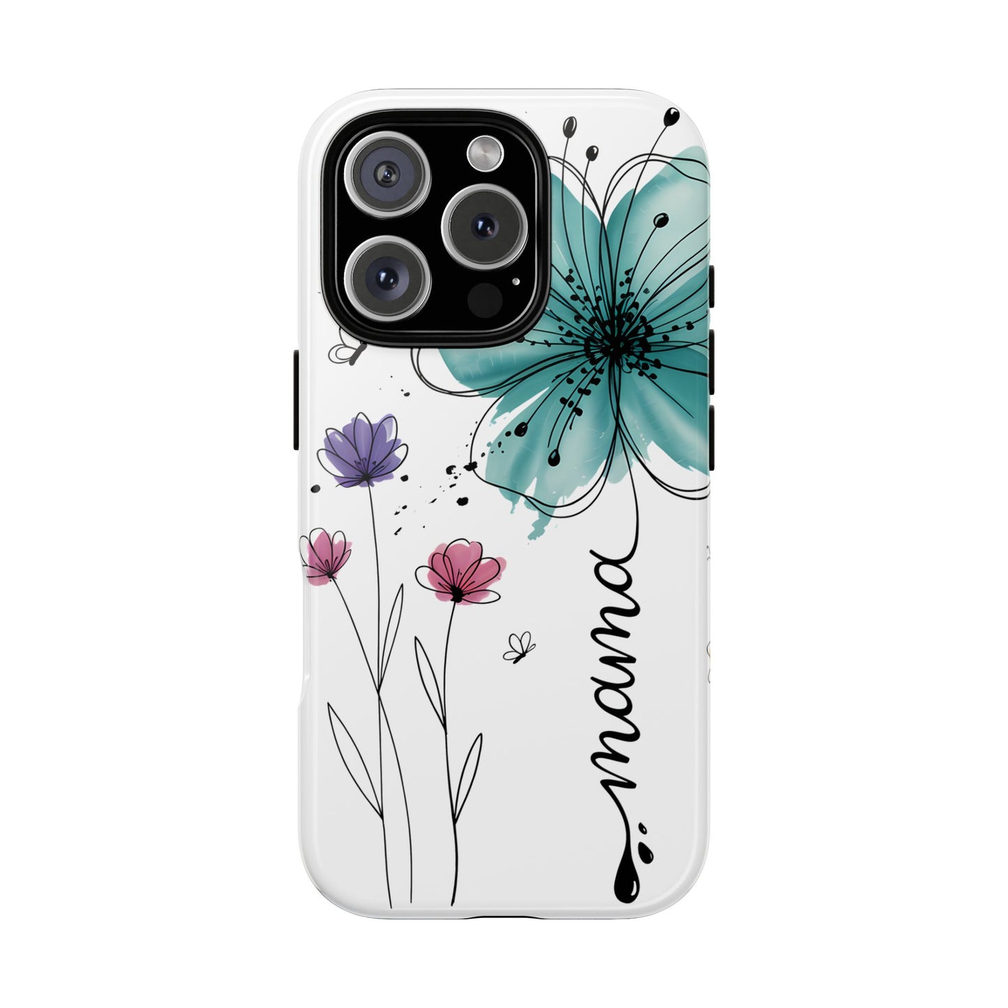 Mama Floral Phone Case – Wildflower Design