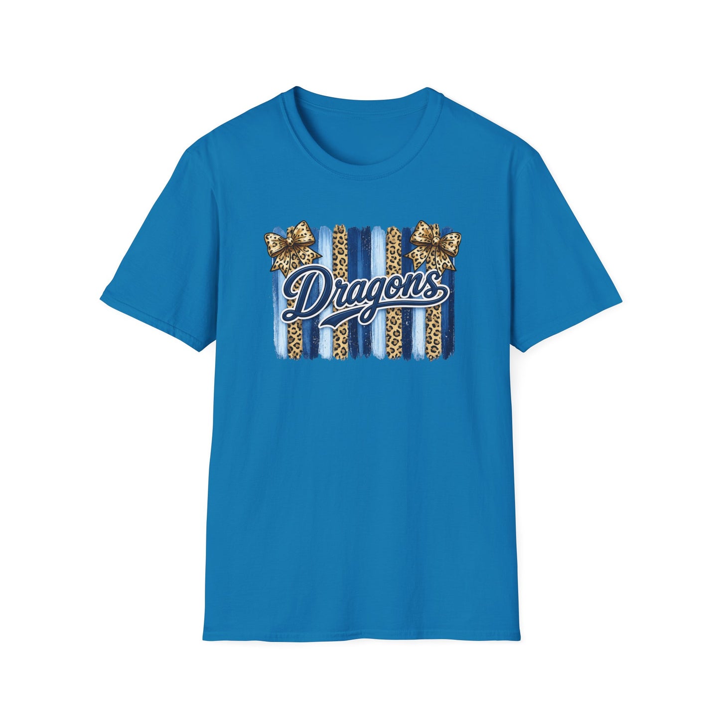 School Spirit Collection - Leopard Stripe T-Shirt