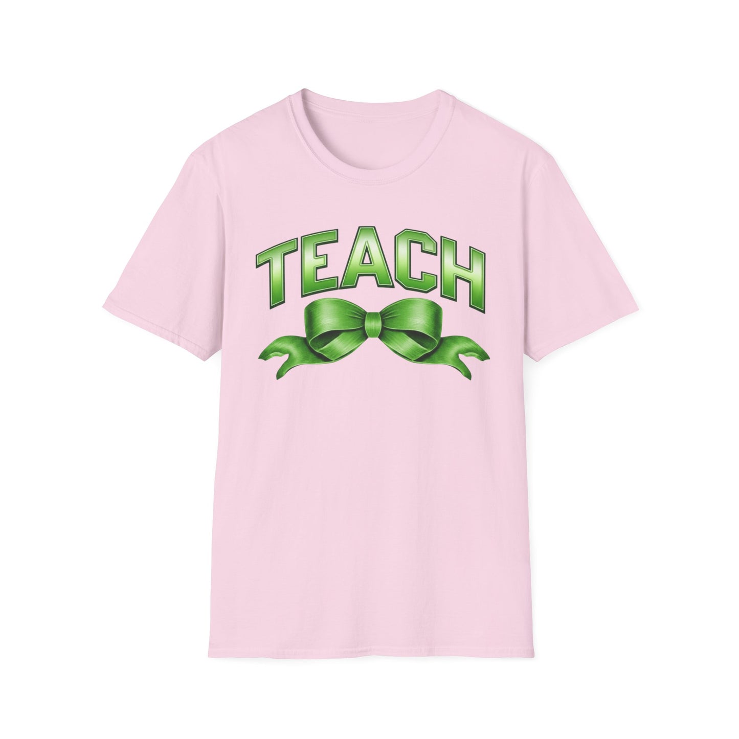 Teach Green Ribbon T-Shirt — Teacher Appreciation Back-to-School Tee