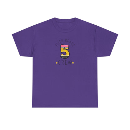 Fifth Grade Crew Shirt-Perfect for the Whole Team