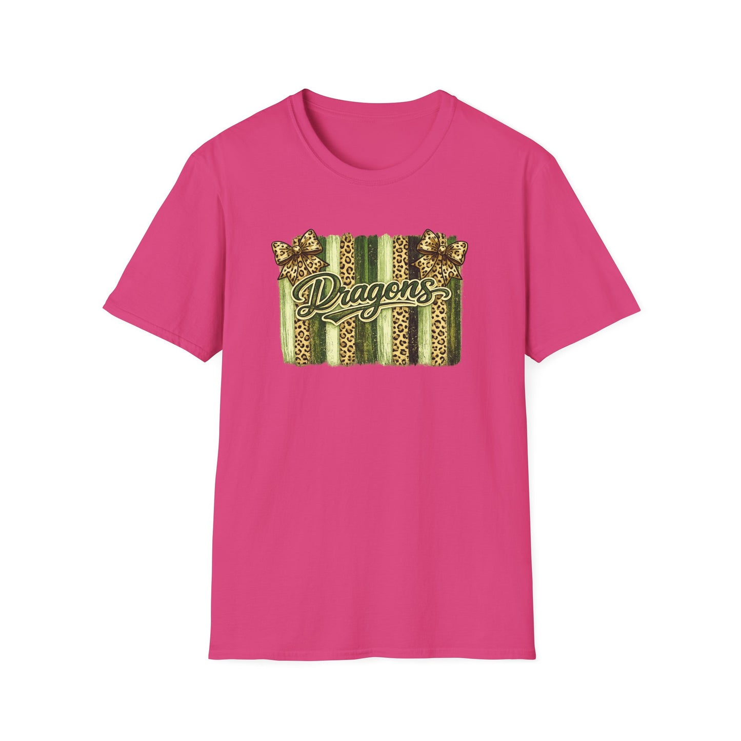 School Spirit Collection - Leopard Stripe T-Shirt