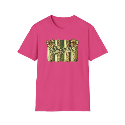 School Spirit Collection - Leopard Stripe T-Shirt