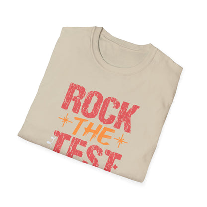 Rock the Test T-Shirt — Teacher State Testing Tee - Motivational Exam Prep Tee for Students