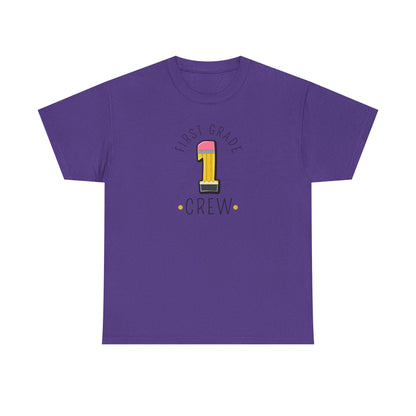 First Grade Fun Teacher Team Shirt | Colorful School Staff Tee | Back To School Teacher Gift
