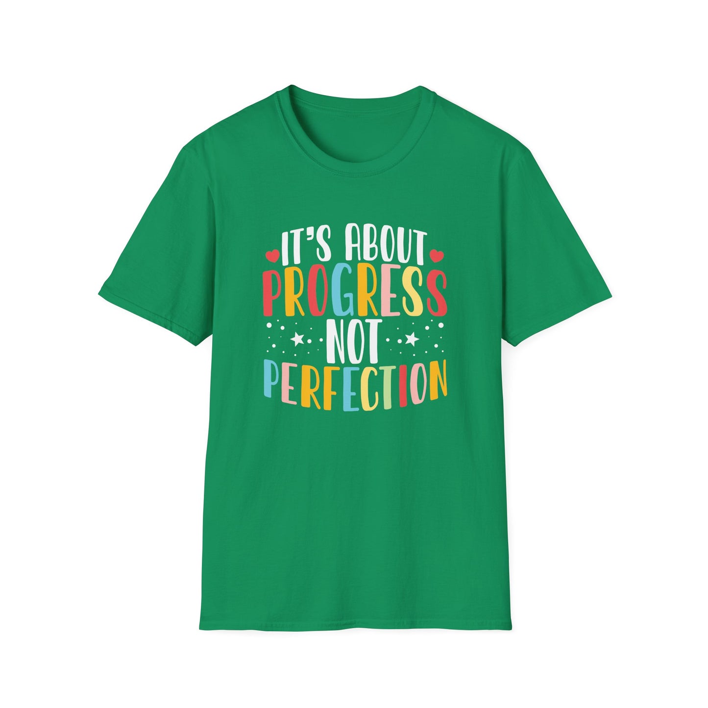 Progress Not Perfection T-Shirt — Teacher State Testing T-Shirt - Motivational Inspirational Tee