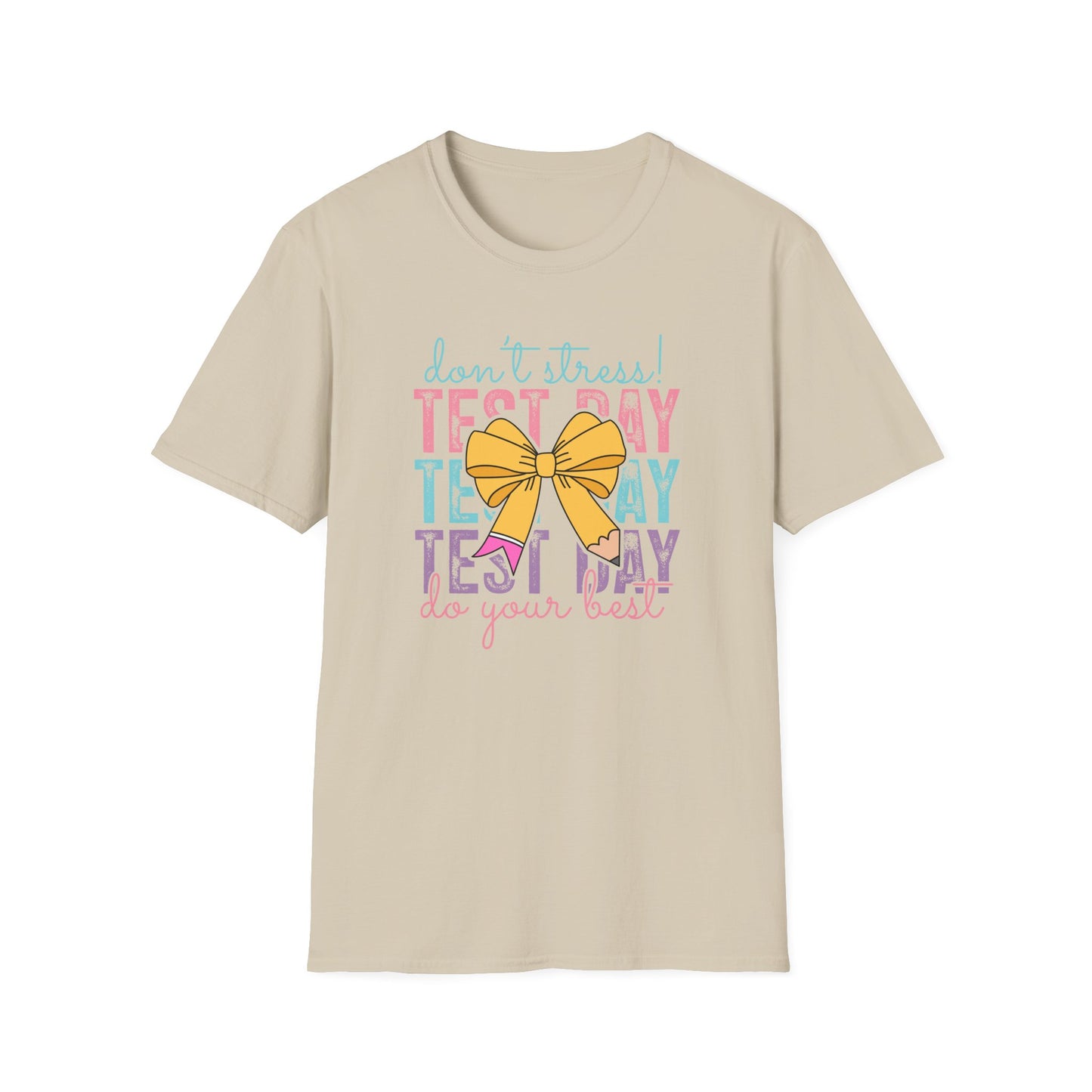 Motivational Testing Shirt – Cute Teacher Tee for State Exams | Encouragement Test Day Outfit - Test Day