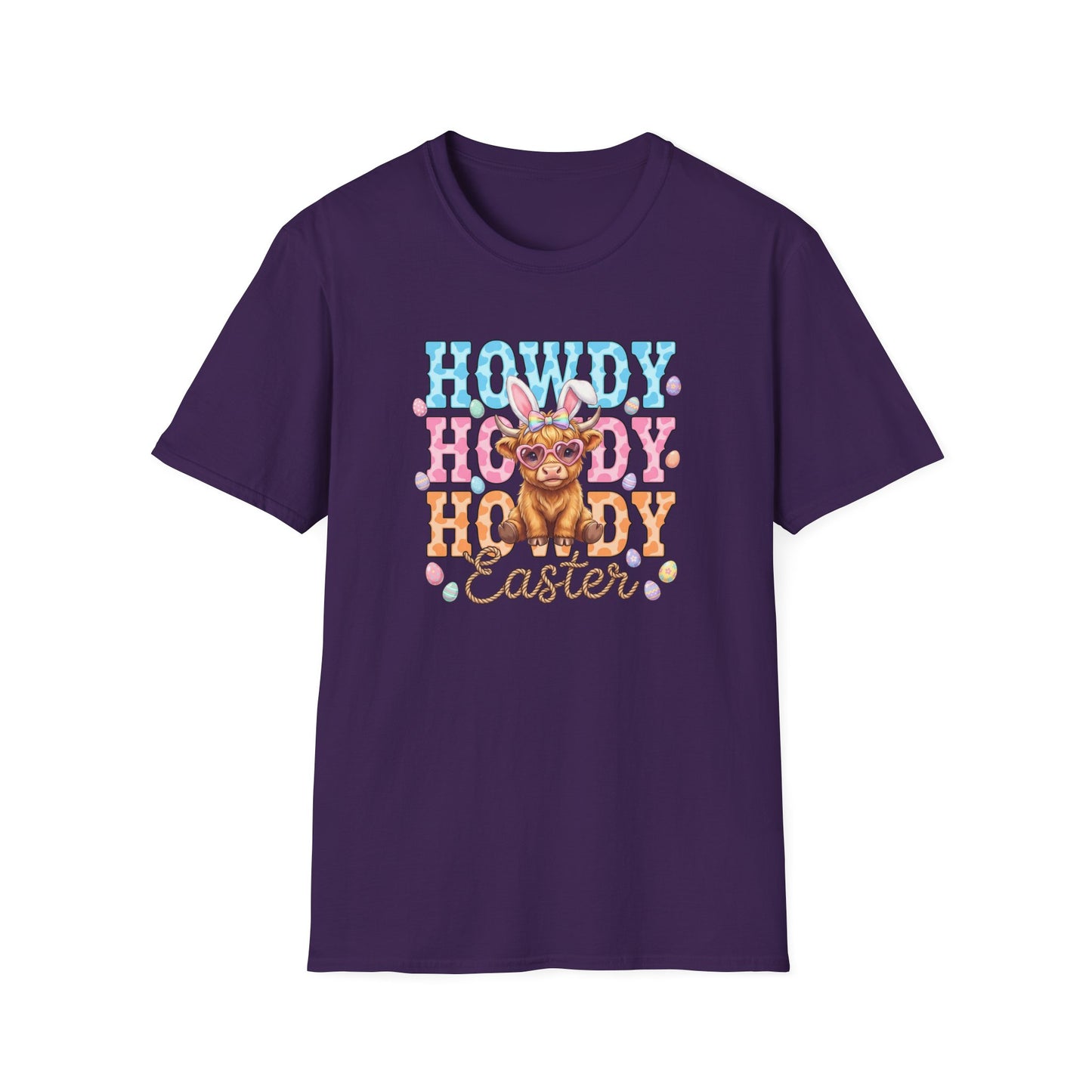 Howdy Easter Tee — Cute Bunny Cowpoke Graphic T-Shirt