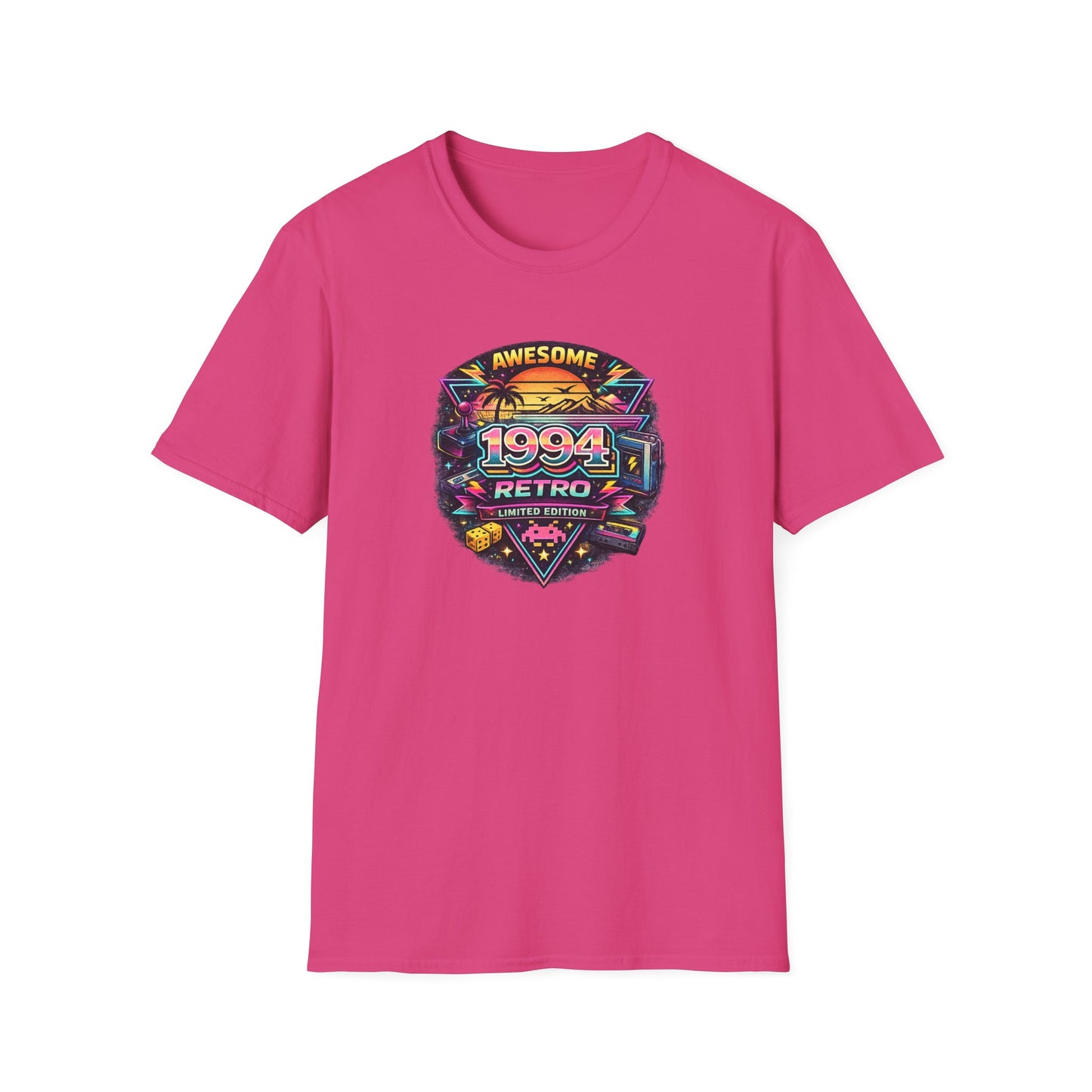 Vintage 1994 Retro Shirt – 90s Nostalgia Graphic Tee | Retro Gamer Aesthetic T-Shirt