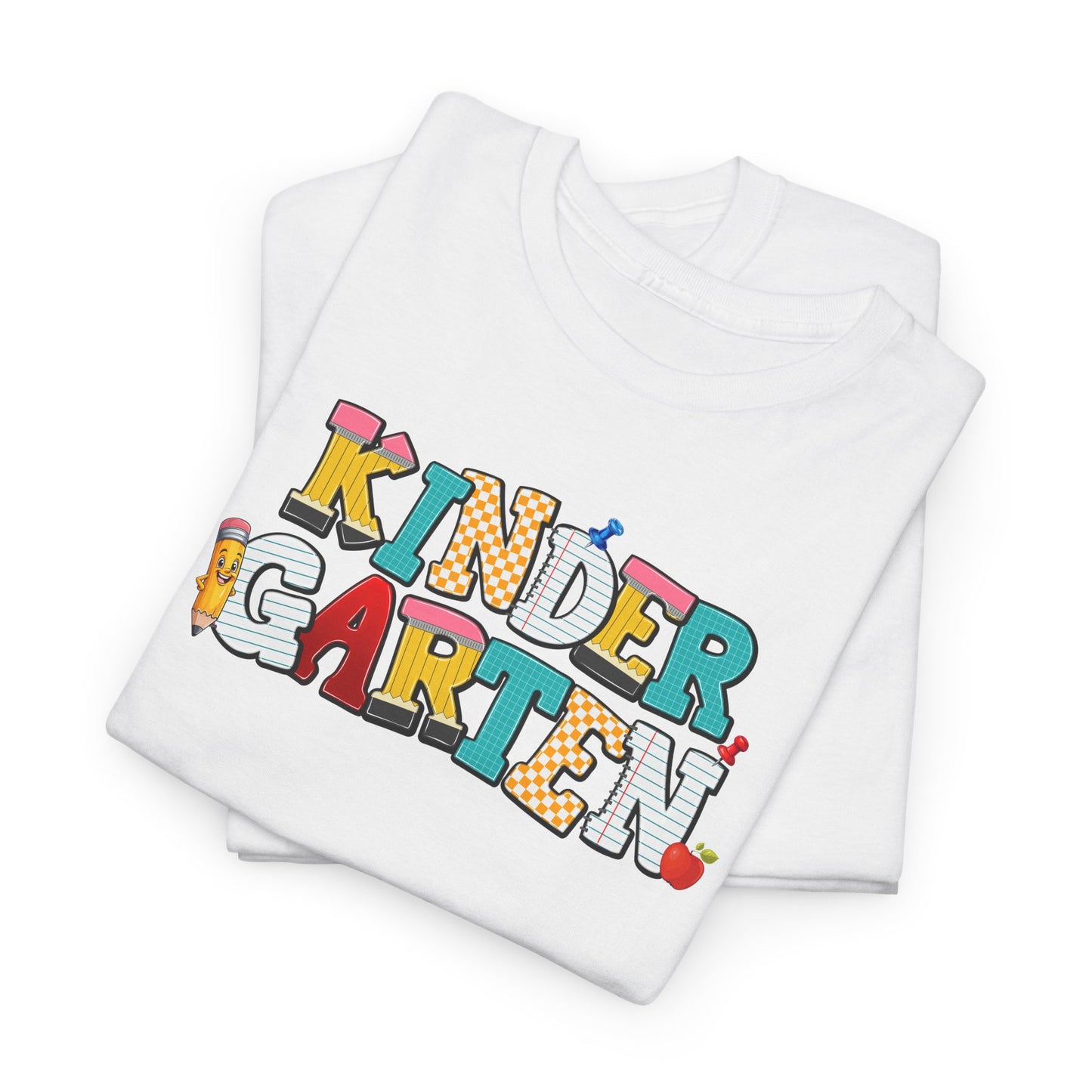 Kindergarten Teacher Team Shirt | Colorful School Staff Tee | Back To School Teacher Gift