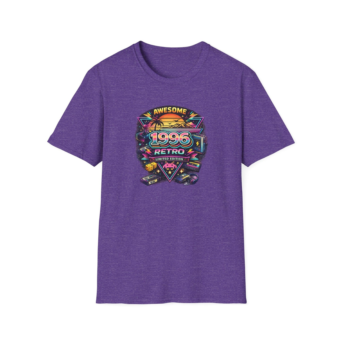 Vintage 1996 Retro Shirt – 90s Nostalgia Graphic Tee | Retro Gamer Aesthetic T-Shirt