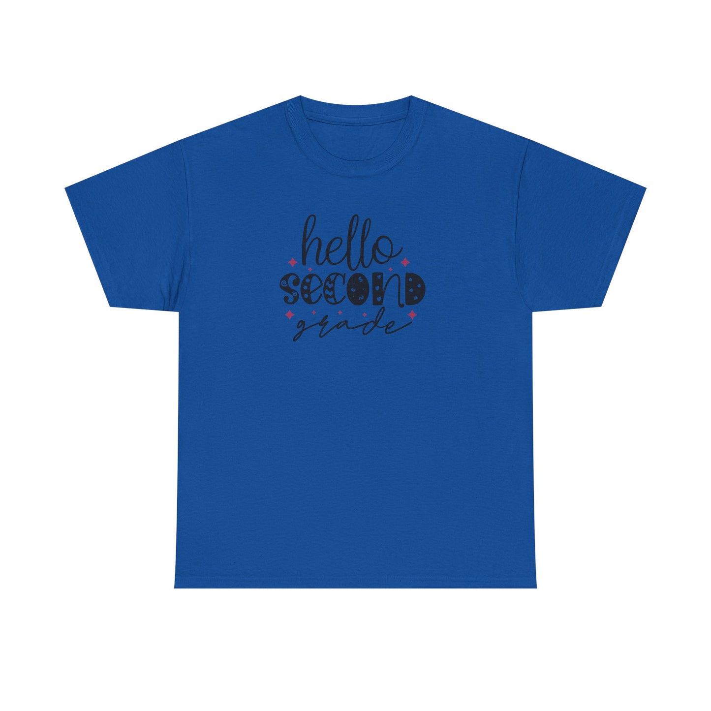 Hello Second Grade - Perfect Grade Level Teacher Team Shirt - Favorite