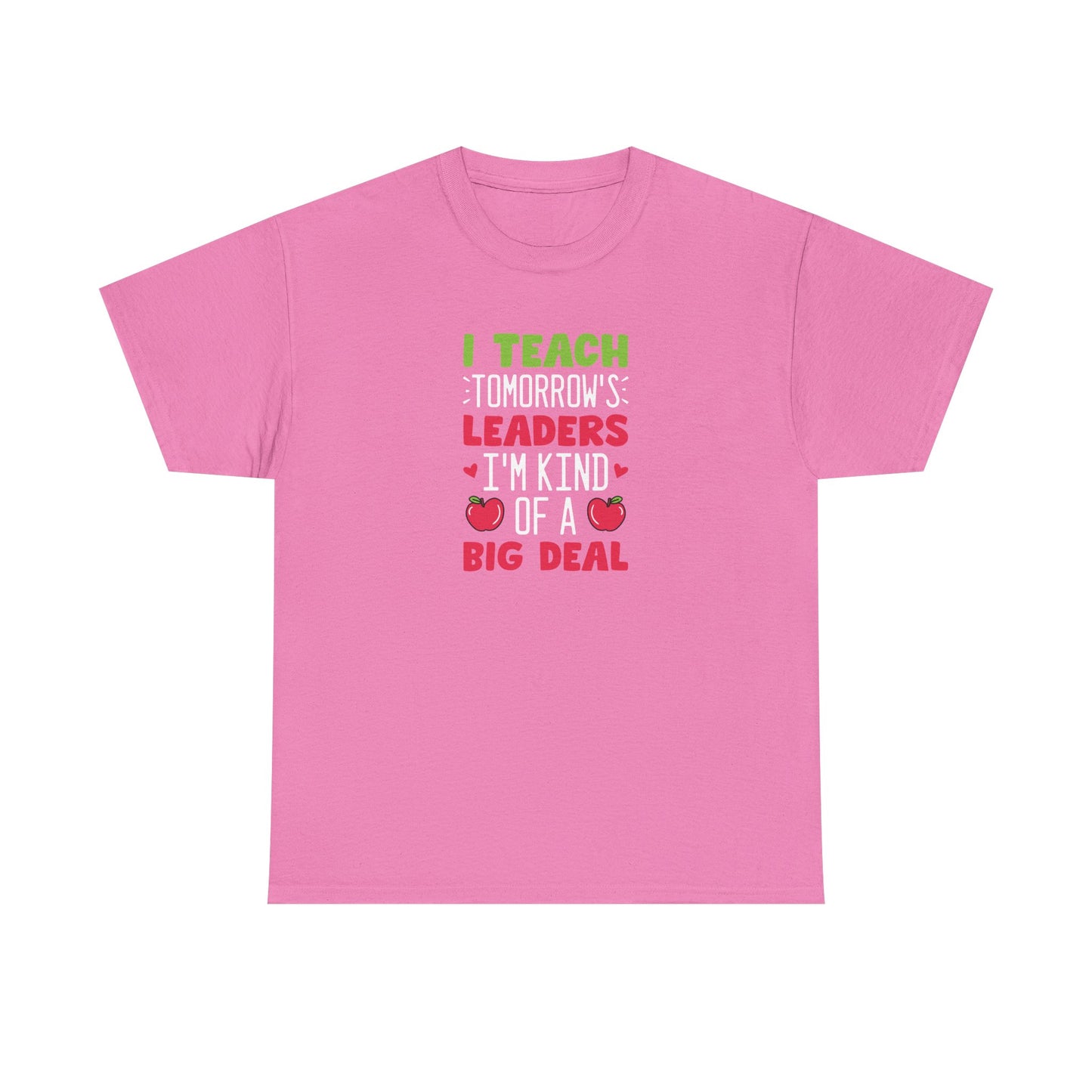 I Teach Tomorrow’s Leaders Shirt | Teacher Inspirational T-Shirt | First Day of School Teacher Tee | Elementary Teacher Gift | Back to School Outfit