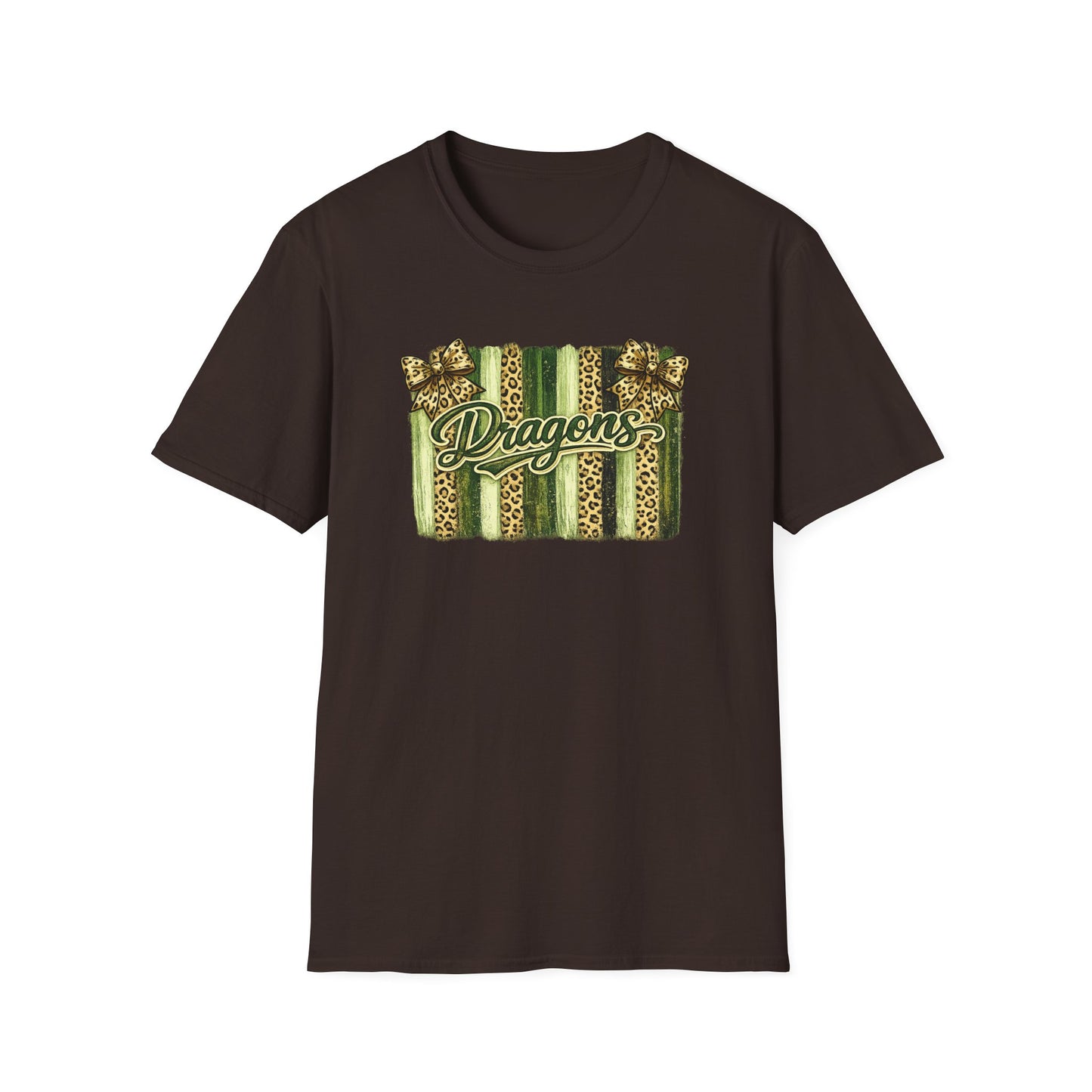School Spirit Collection - Leopard Stripe T-Shirt