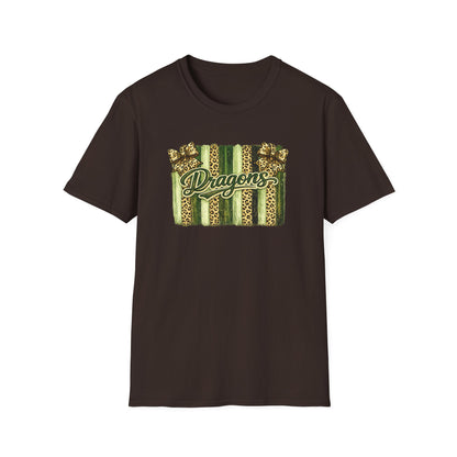 School Spirit Collection - Leopard Stripe T-Shirt