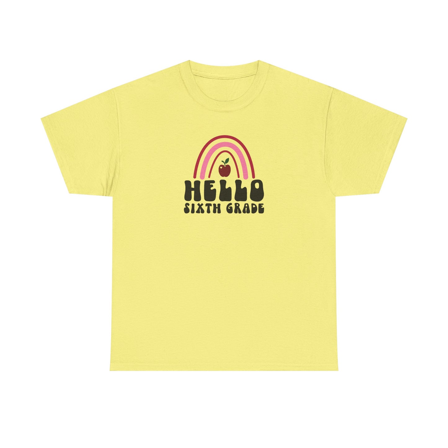 Sixth Grade Teacher T-Shirt - Cute Back-to-School Tee -  Teacher Team Tee