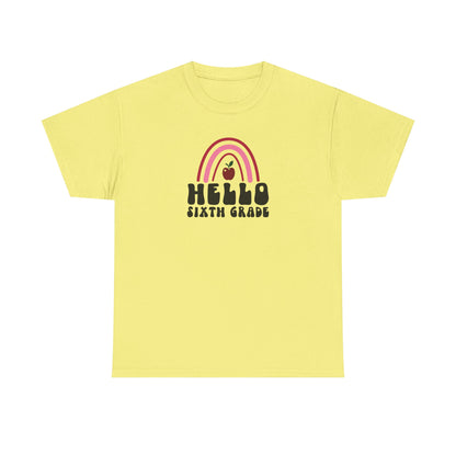 Sixth Grade Teacher T-Shirt - Cute Back-to-School Tee -  Teacher Team Tee