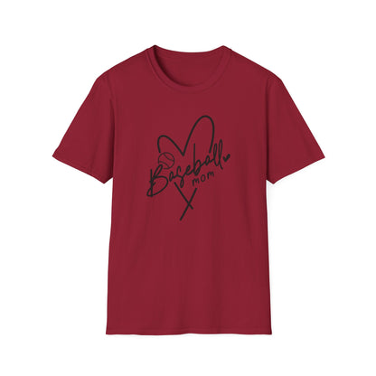Game Day Baseball Mom Shirt – Trendy Sports Mom Game Day Apparel, Baseball Season Fan Shirt