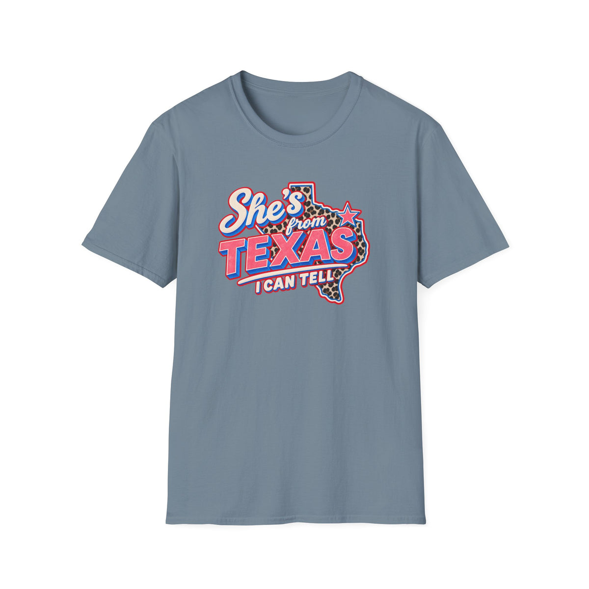 She’s From Texas I Can Tell Shirt | Retro Western Texas Graphic Tee | Southern Cowgirl T-Shirt
