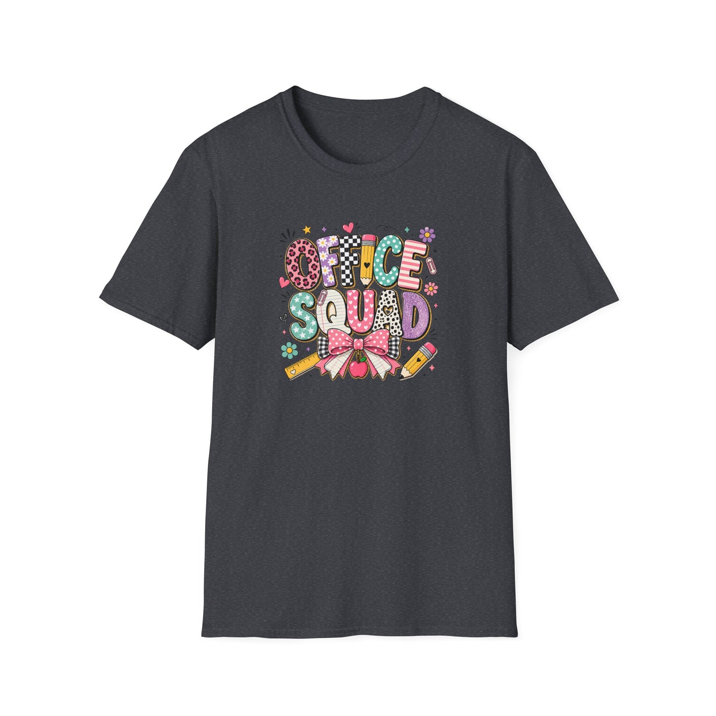 Office Squad T-Shirt — Cute Colorful Back-to-Work Graphic Tee