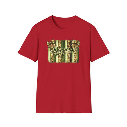 School Spirit Collection - Leopard Stripe T-Shirt