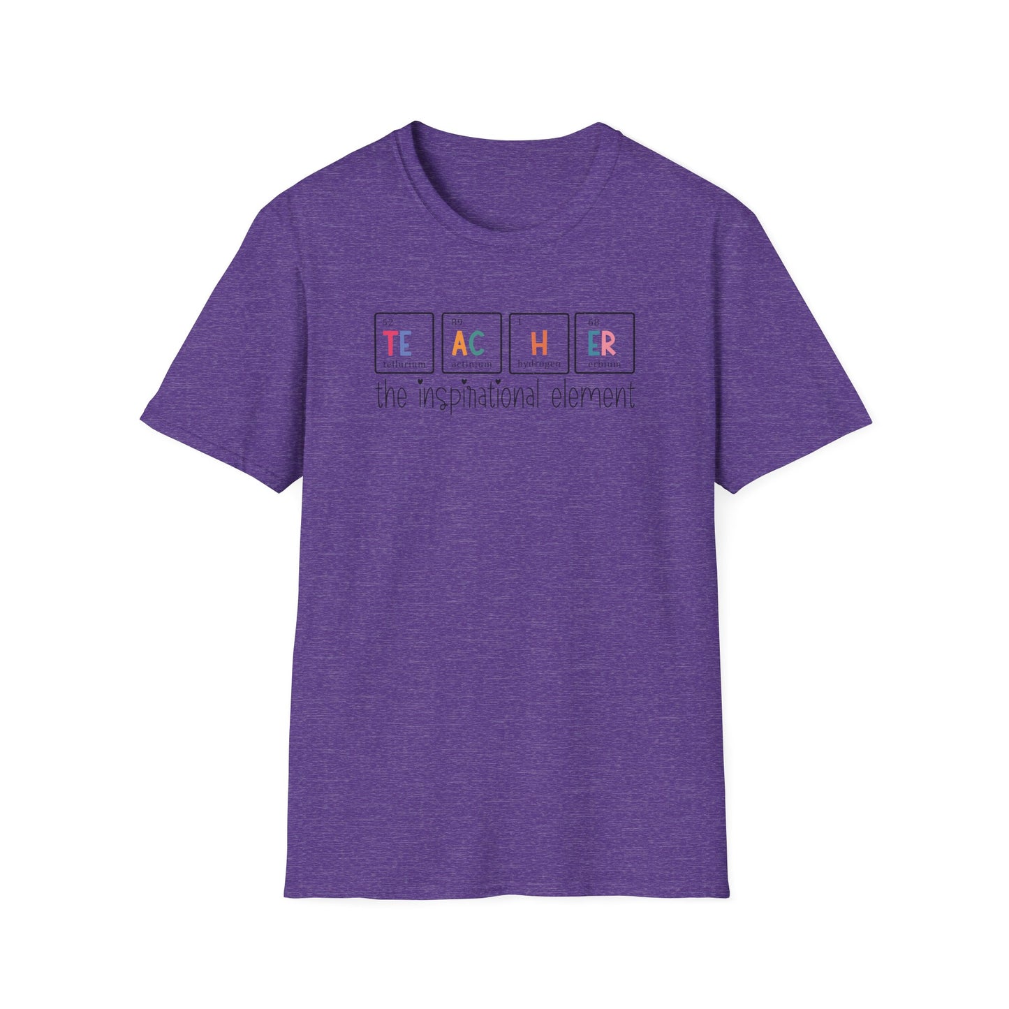 Teacher Periodic Table Shirt | Teacher The Inspirational Element Graphic Tee | Science Teacher Gift