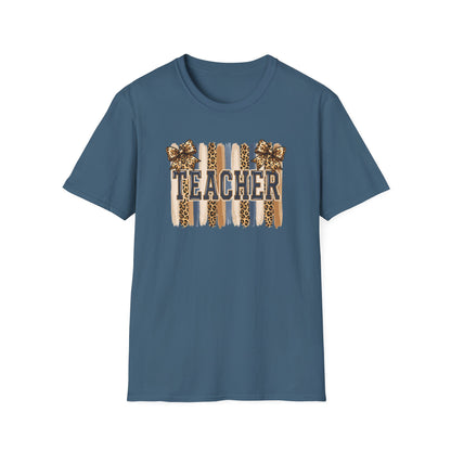 School Spirit Collection - Leopard Stripe T-Shirt