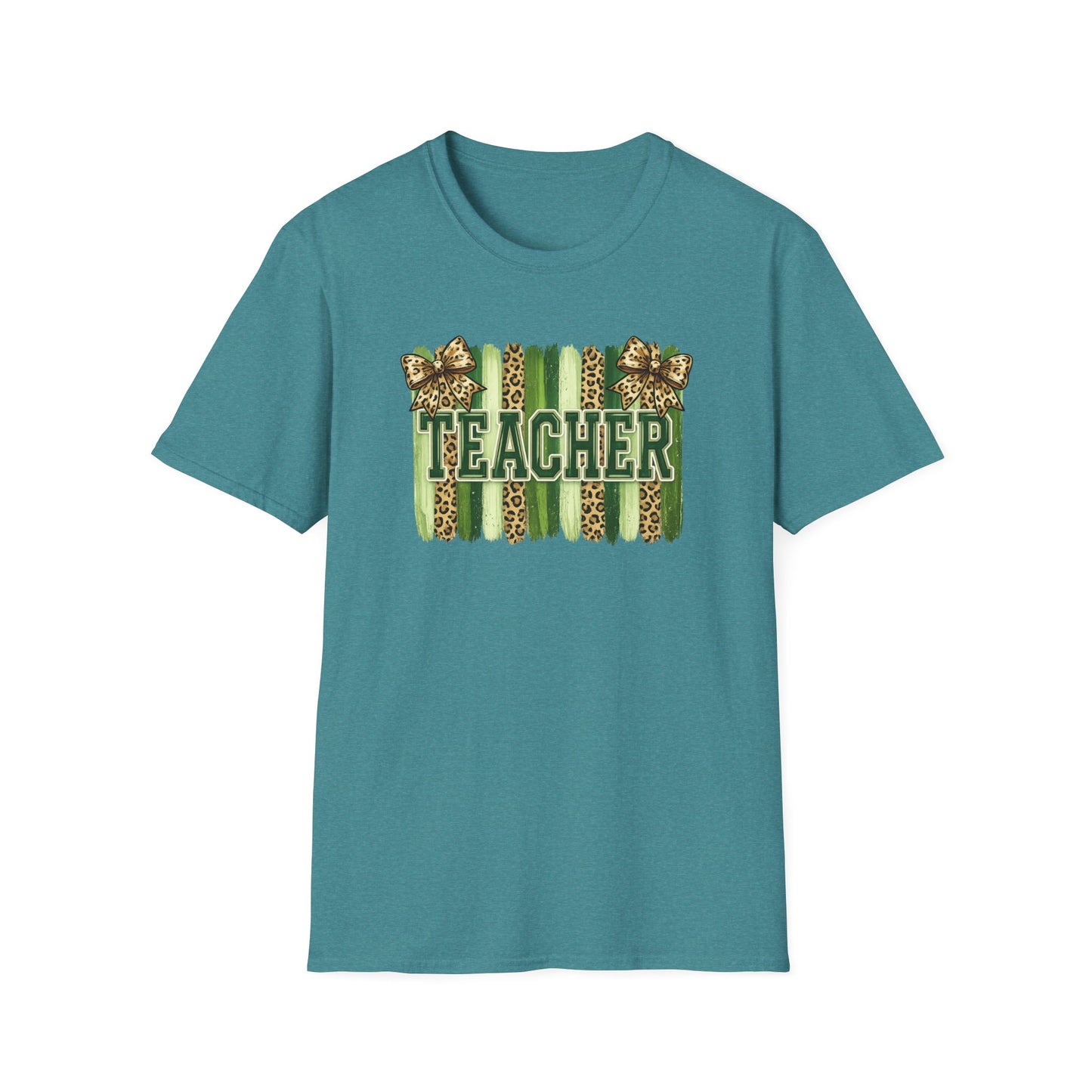 School Spirit Collection - Leopard Stripe T-Shirt