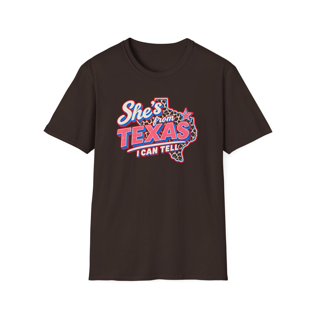 She’s From Texas I Can Tell Shirt | Retro Western Texas Graphic Tee | Southern Cowgirl T-Shirt