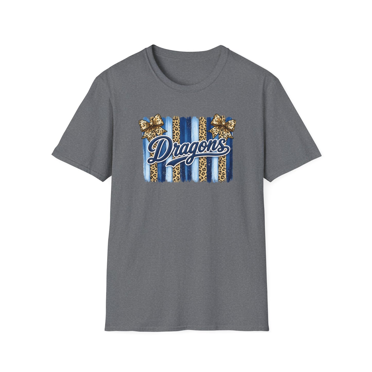 School Spirit Collection - Leopard Stripe T-Shirt