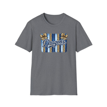 School Spirit Collection - Leopard Stripe T-Shirt